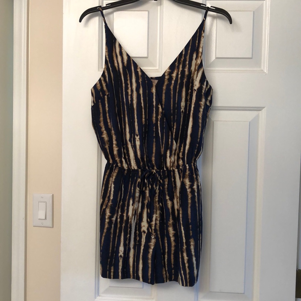 Printed romper